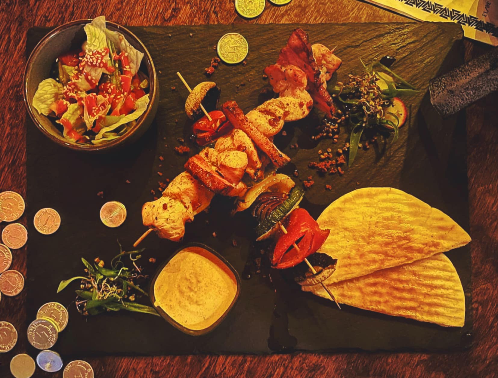 Pierogi Wiedźmiego Kowala — pierogi z mięsem